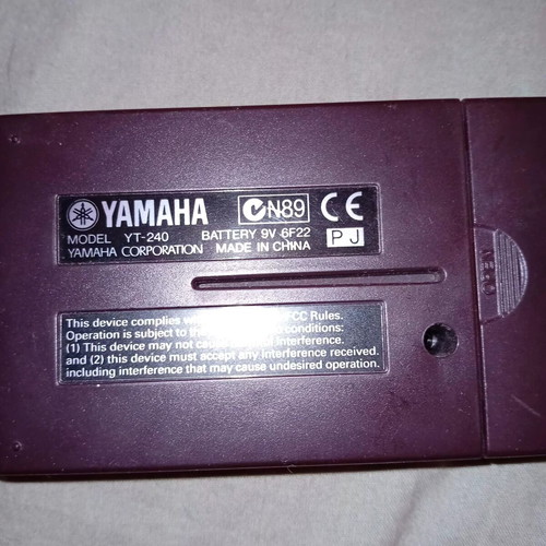 Yamaha YT 240 digital tuner for string instruments