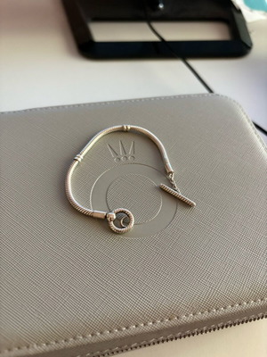 Βραχιόλι Πανδώρα αλυσίδα νούμερο 16 σαν καινούργιο, ασημί