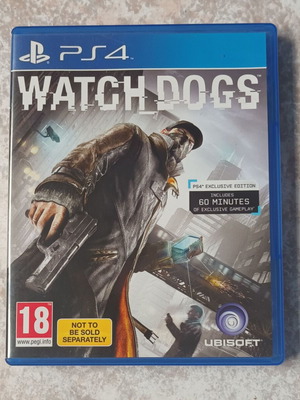 Watch Dogs PlayStation 4 game used, action adventure