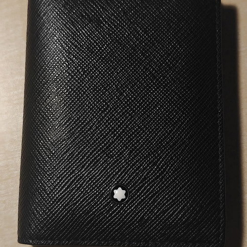 Montblanc Card Holder 4CC Sartorial Leather wallet