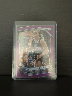 2025 Panini Prizm WNBA Monique Billings Purple Prizm card new