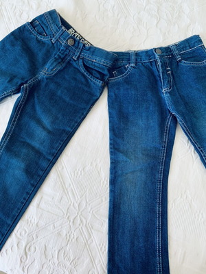 Orchestra boys' denim pants pack of 2, size 4 years, like new