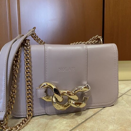 Nolah shoulder bag in soft lilac