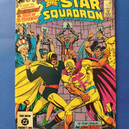 All-Star Squadron 35 comic book used, English
