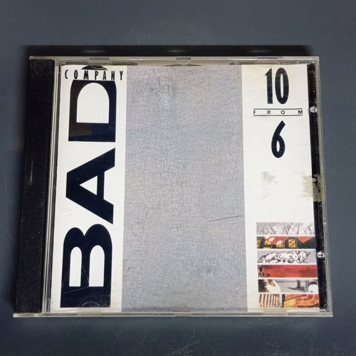 Bad Company 10 From 6 CD used, rock