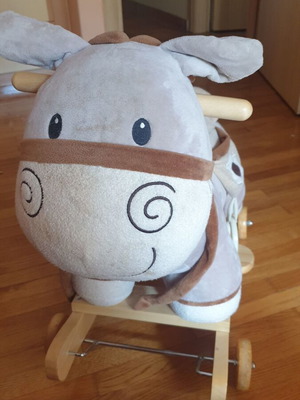 Moni rocking horse/donkey used with donkey sound