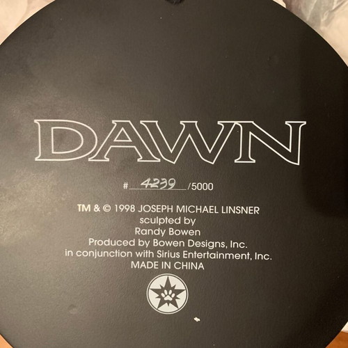Dawn and Death statue new, limited edition 1998