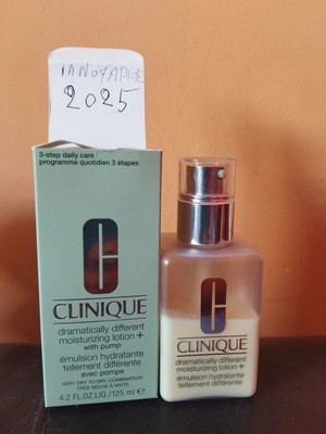 Clinique Dramatically Different Moisturizing Lotion + with pump used