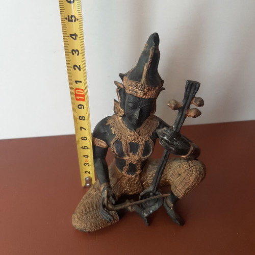 Traditional stone decorative statue from Thailand, like new