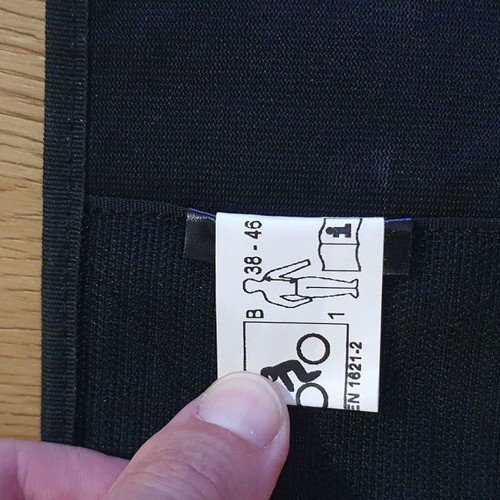 Dainese chest and back protection used