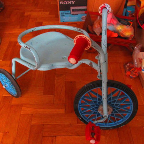 Children's tricycle Greek bicycle 60s used