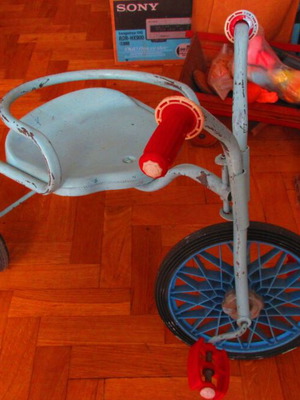 Children's tricycle Greek bicycle 60s used