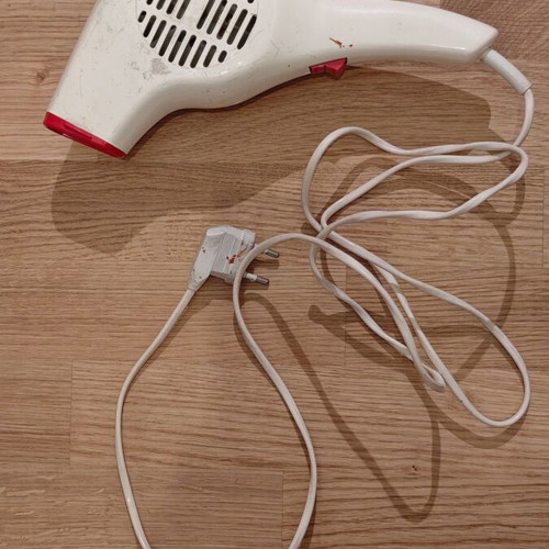 Vintage hair dryer used, 1970s, probable Calor brand