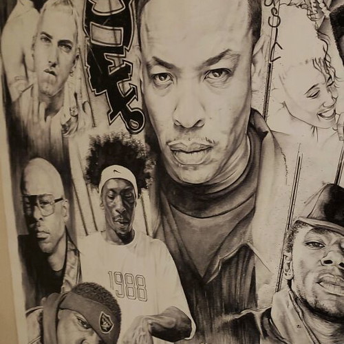 Rap Gods giant poster like new