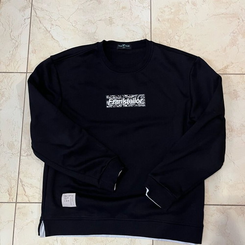 Frank Tailor men's black sweatshirt like new, size Large