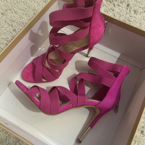 Jessica Simpson sandals new, size 36 1/2, pink