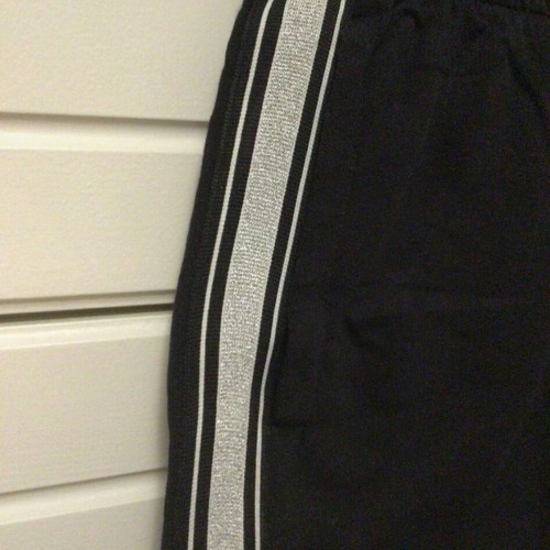 Black shorts bermuda worn