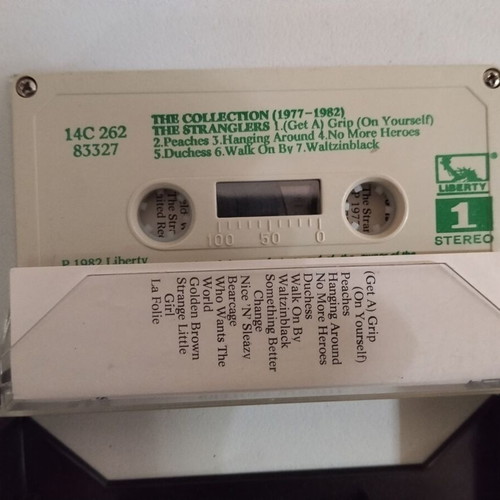 The Stranglers The Collection 1977 - 1982 cassette used