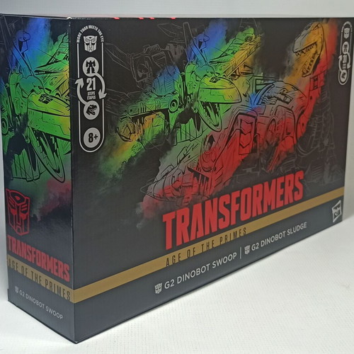 Transformers Age of the Primes G2 Dinobot Swoop & Sludge Leader MISB
