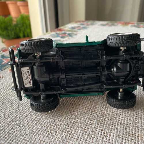 Vintage collectible metal Land Rover 4x4 jeep like new