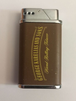 George Karelias lighter used, collectible