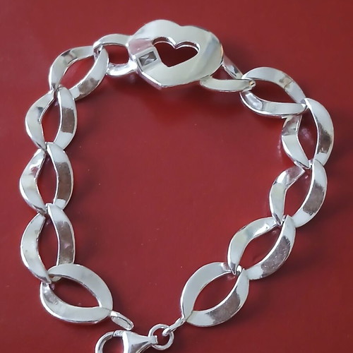 Folli Folli 925 silver bracelet like new, 19 cm diameter, 20 grams