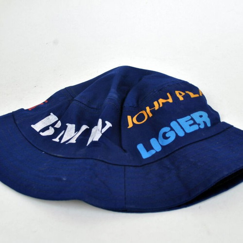 Ferrari bucket hat blue like new with large logo