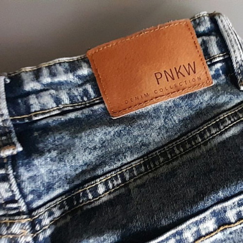 PNKW elastic denim pants used No.32