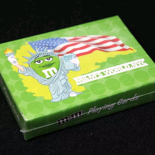 Rare vintage 2007 M&M's World NY playing cards set