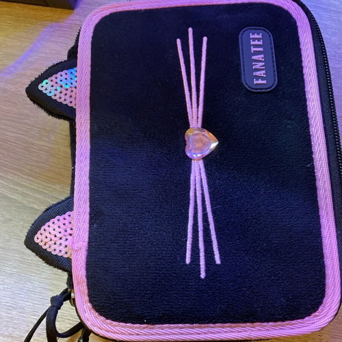 Pencil case like new with gift contents