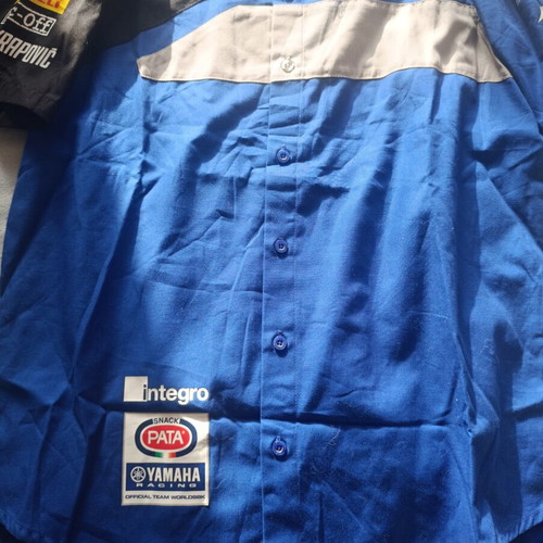 Yamaha Racing WorldSBK Paddock Shirt size S new