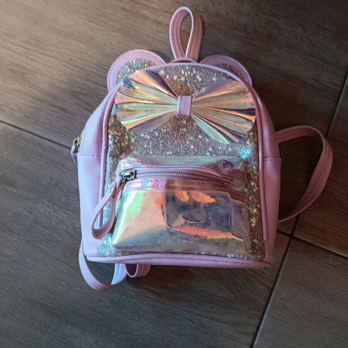 Pink children's backpack bag like new
