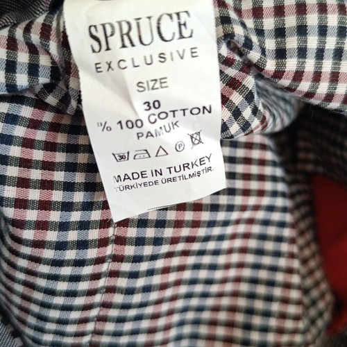 Spruce Chino Bermuda Shorts size 30 new, red