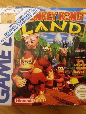 Donkey Kong Land Nintendo Gameboy употребявана с кутия и инструкции