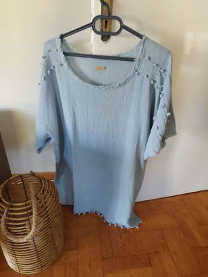 Caravana Tunic like new, turquoise, one size