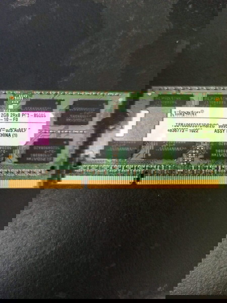 Kingston 2gb sodimm ddr3 για λαπτοπ