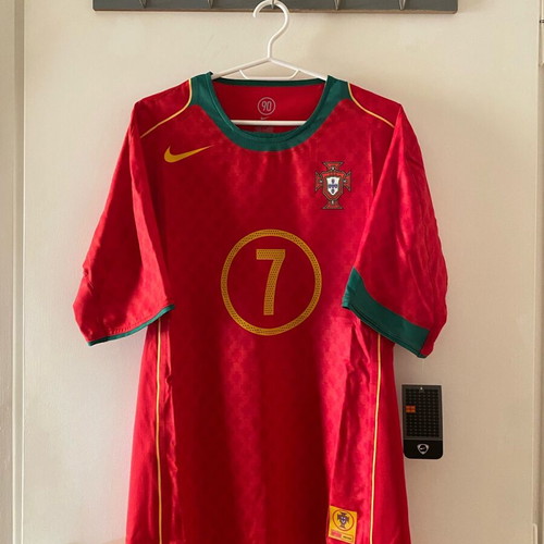 Portugal 2004 Limited Edition Figo Jersey Size L