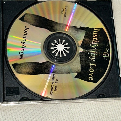 Johnny Angel Justify My Love CD single like new, electronic