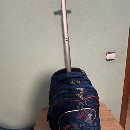 Polo trolley backpack like new with multiple compartments