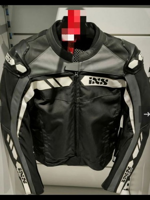 Μπουφάν μηχανής IXS RS-500 καινούργιο από δέρμα και ύφασμα