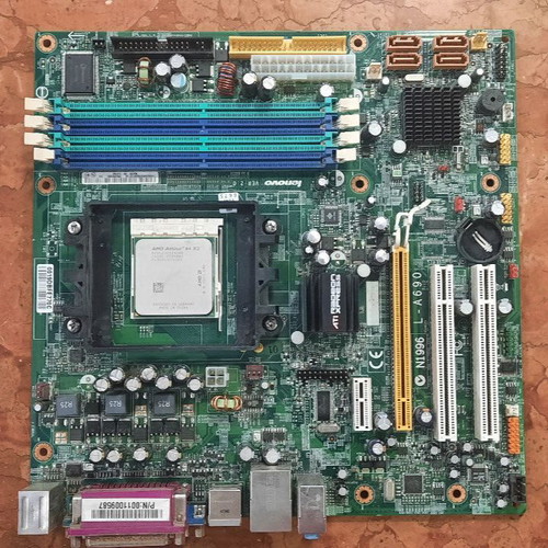 Lenovo L-A690 N1996 Ver:2.0 motherboard used with Athlon 64 X2 CPU and Kingston HyperX DDR2 1 GB RAM