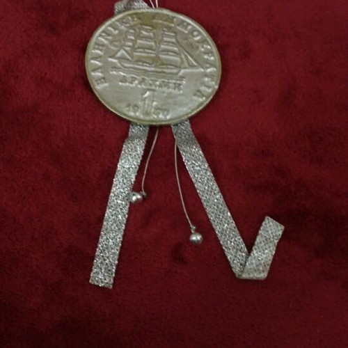 Handmade drachma charms new