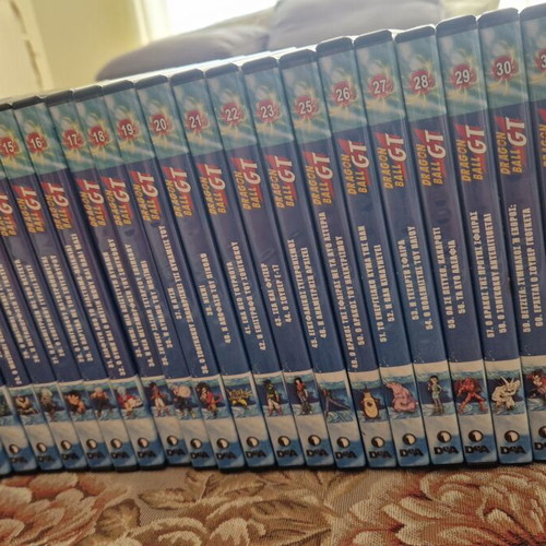 Dragonball GT DVD collection, dubbed