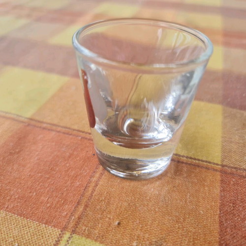 Collectible Famous Grouse shot glass from 90-2000 decade like new