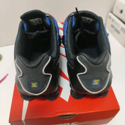 Nike Shox TL like new, size 45, blue and yellow