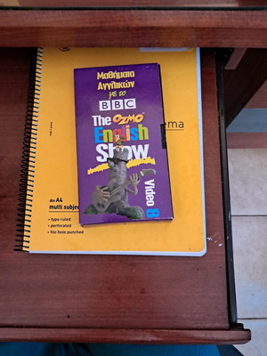English Lessons with Ozmo BBC VHS used, subtitles