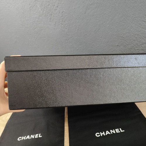 Chanel dustbags and empty shoebox used, protective storage cases