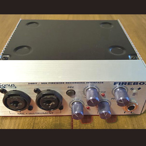 PreSonus FireBox audio interface used