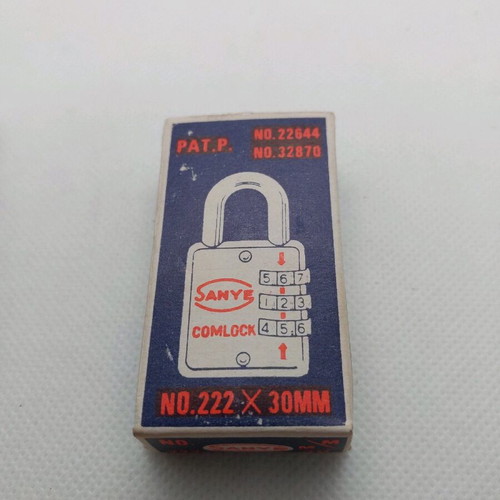 Combination lock new in excellent condition