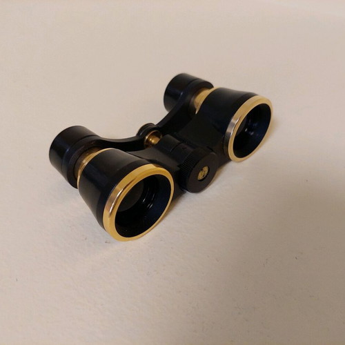 Antique opera theater binoculars like new with case